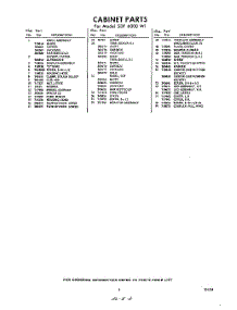 03 - Section parts for Whirlpool SDF6000W1 / from AppliancePartsPros.com