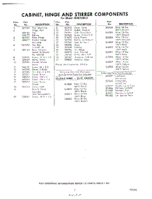 05 - Lit / Optional parts for Whirlpool REM72002 / from AppliancePartsPros.com