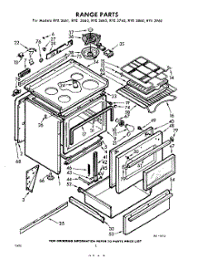 02 - Section parts for Whirlpool RYE3860 / from AppliancePartsPros.com