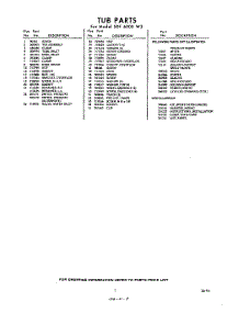 07 - Lit / Optional parts for Whirlpool SDF6000W2 / from AppliancePartsPros.com