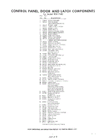 03 - Section parts for Whirlpool REM7400 / from AppliancePartsPros.com
