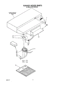 02 - Section parts for Whirlpool Hood RH2730XWN0 / from AppliancePartsPros.com