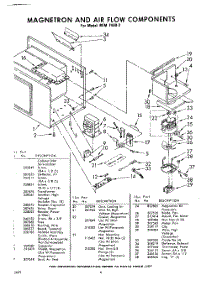 06 - Magnetron parts for Whirlpool REM74002 / from AppliancePartsPros.com