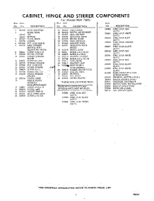 05 - Lit / Optional parts for Whirlpool REM7600 / from AppliancePartsPros.com