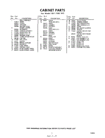 03 - Section parts for Whirlpool SDF7000W0 / from AppliancePartsPros.com