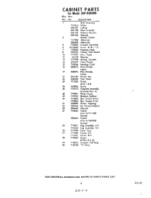 03 - Section parts for Whirlpool Dishwasher SHF6000W0 / from AppliancePartsPros.com