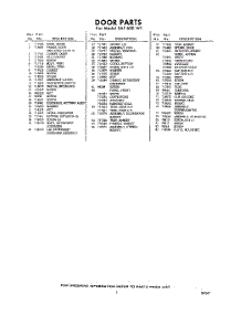 05 - Section parts for Whirlpool SAF600W1 / from AppliancePartsPros.com