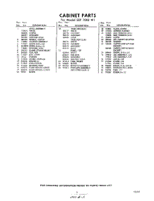 03 - Section parts for Whirlpool SDF7000W1 / from AppliancePartsPros.com