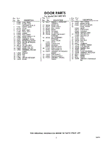 05 - Section parts for Whirlpool SAF600W3 / from AppliancePartsPros.com