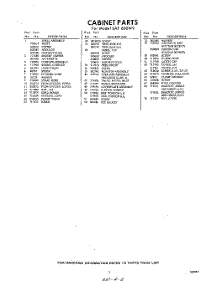 03 - Section parts for Whirlpool SAF600W9 / from AppliancePartsPros.com