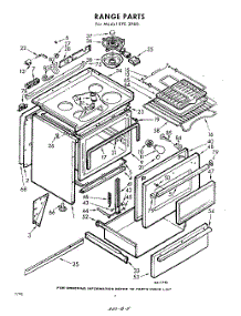 02 - Section parts for Whirlpool RYE39604 / from AppliancePartsPros.com