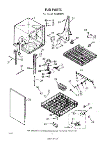 04 - Tub parts for Whirlpool SAU300P0 / from AppliancePartsPros.com
