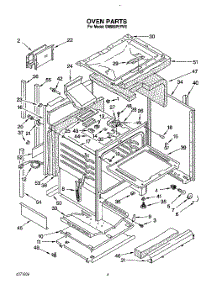 06 - Oven parts for Whirlpool Range SM980PEYN0 / from AppliancePartsPros.com