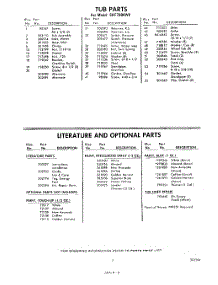 07 - Literature And Optional parts for Whirlpool Dishwasher SHF7804W0 / from AppliancePartsPros.com