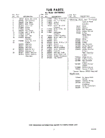 07 - Lit / Optional parts for Whirlpool SDF7800W3 / from AppliancePartsPros.com