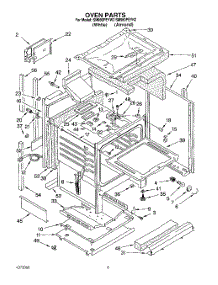 05 - Oven parts for Whirlpool Range SM980PEYN2 / from AppliancePartsPros.com