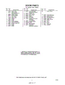 03 - Section parts for Whirlpool SAU300P3 / from AppliancePartsPros.com
