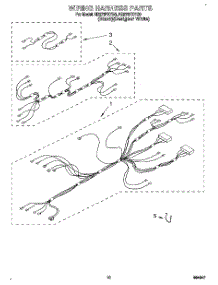 06 - Wiring Harness parts for Whirlpool Oven RB270PXYB0 / from AppliancePartsPros.com