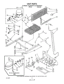 06 - Unit parts for Whirlpool Refrigerator ET22PKXWN10 / from AppliancePartsPros.com
