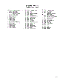 03 - Section parts for Whirlpool SAU320P0 / from AppliancePartsPros.com