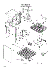 04 - Tub parts for Whirlpool SAU320P0 / from AppliancePartsPros.com