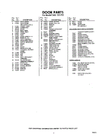 03 - Lit / Optional parts for Whirlpool SAU325P0 / from AppliancePartsPros.com