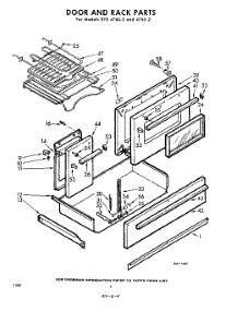 04 - Door And Rack parts for Whirlpool RYE47602 / from AppliancePartsPros.com