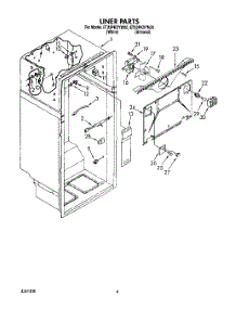03 - Liner parts for Whirlpool Refrigerator ET22PKXYN00 / from AppliancePartsPros.com