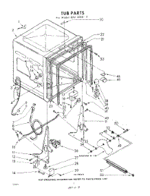 02 - Tub parts for Whirlpool SDU30000 / from AppliancePartsPros.com