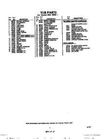 03 - Lit / Optional parts for Whirlpool SDU30001 / from AppliancePartsPros.com