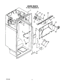 02 - Liner parts for Kitchenaid Refrigerator KTRS20KWAL12 / from AppliancePartsPros.com