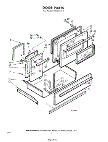 04 - Door parts for Whirlpool RYE48754 / from AppliancePartsPros.com