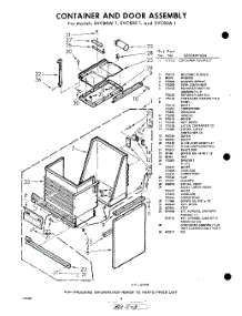 04 - Container And Door parts for Whirlpool SVC80W1 / from AppliancePartsPros.com