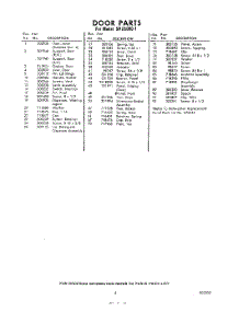 05 - Section parts for Whirlpool Dishwasher SHU50001 / from AppliancePartsPros.com