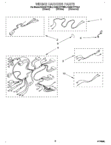 07 - Wiring Harness parts for Kitchenaid Oven KEBS177YAL3 / from AppliancePartsPros.com