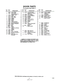 05 - Section parts for Whirlpool SWF100W2 / from AppliancePartsPros.com