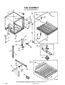06 - Tub parts for Whirlpool SWF100W2 / from AppliancePartsPros.com