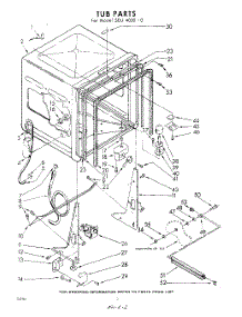 02 - Tub parts for Whirlpool SDU40000 / from AppliancePartsPros.com