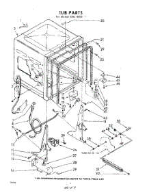 02 - Tub parts for Whirlpool SDU40001 / from AppliancePartsPros.com
