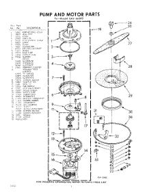 06 - Pump & Motor parts for Whirlpool SAU440P2 / from AppliancePartsPros.com