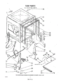 02 - Tub parts for Whirlpool SDU40010 / from AppliancePartsPros.com