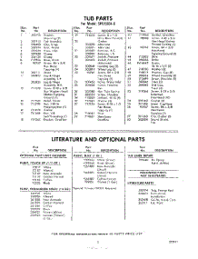 03 - Literature And Optional parts for Whirlpool Dishwasher SHU50040 / from AppliancePartsPros.com