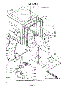 02 - Tub parts for Whirlpool SDU40011 / from AppliancePartsPros.com