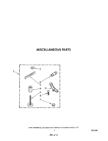 05 - Miscellaneous parts for Whirlpool Washer LA5705XTF0 / from AppliancePartsPros.com