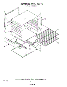 05 - Internal Oven parts for Whirlpool Range SS3004SRN1 / from AppliancePartsPros.com