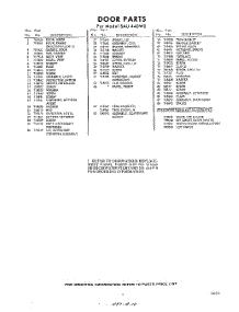 03 - Lit / Optional parts for Whirlpool SAU440W0 / from AppliancePartsPros.com