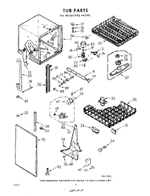 04 - Tub parts for Whirlpool SAU440W0 / from AppliancePartsPros.com