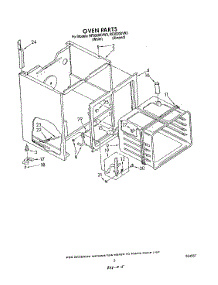 05 - Oven parts for Whirlpool Range RF3020XVN3 / from AppliancePartsPros.com