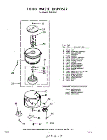 02 - Section parts for Whirlpool SYD500 / from AppliancePartsPros.com