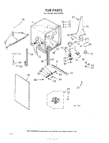 04 - Tub parts for Whirlpool SAU450P0 / from AppliancePartsPros.com